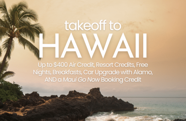 Hawaii Travel Deal: Up to $400 in Air Credit + Resort Bonuses